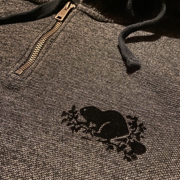 Roots Quarter Zip Hoodie - Picture 2 of 3